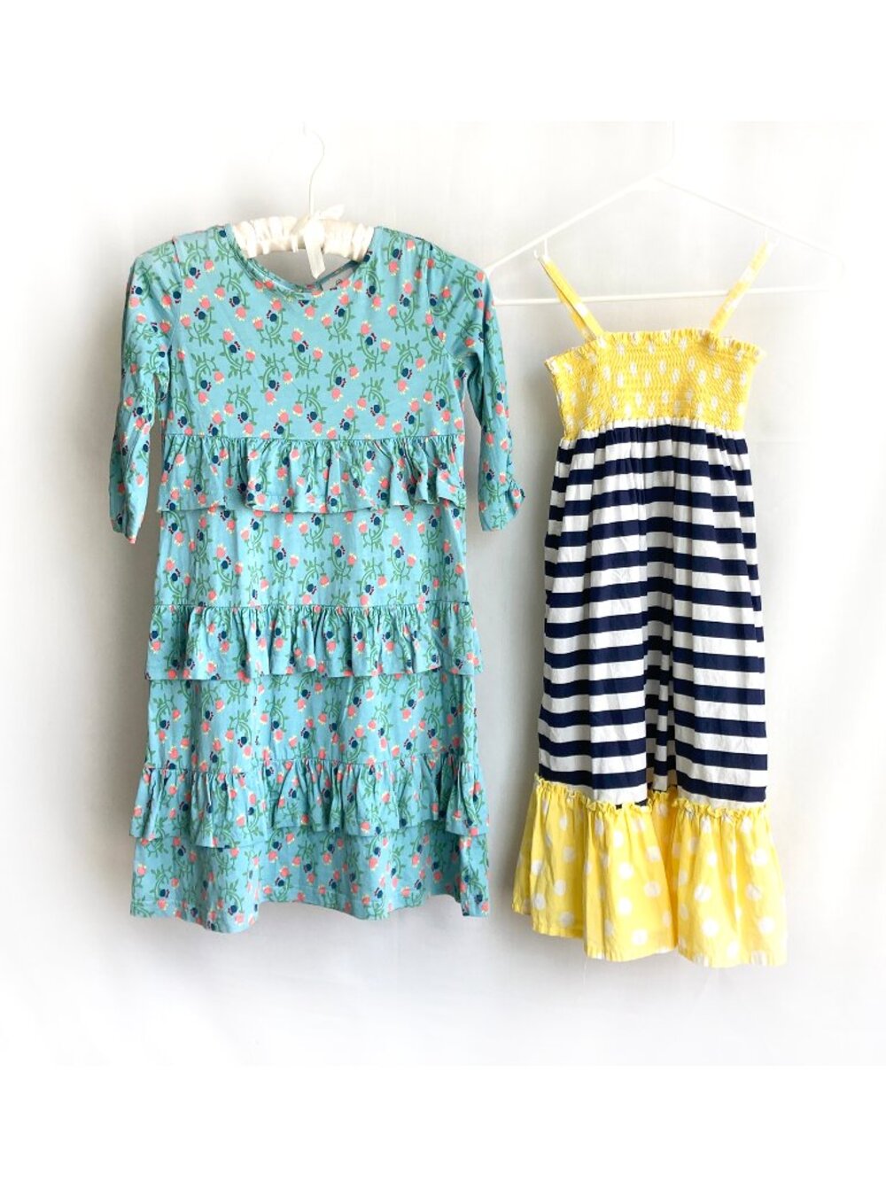 Lot of 2 Hanna Andersson Summer Dresses Girls 140